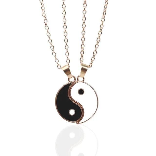 2021 Couple Bracelets Hematite Leather Cord Braid Chain her/his Chinese Tai Chi gift