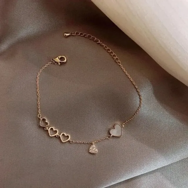 2021 Couple Bracelets Hematite Leather Cord Braid Chain her/his Chinese Tai Chi gift