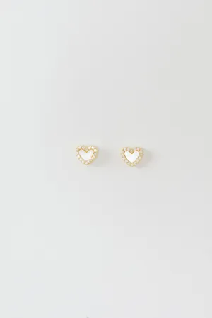 Anna Mop Heart Stud