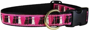 Belted Cow Three Labs 1" Dog Collar