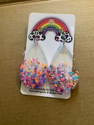 Bright Dot Large frameless dangle