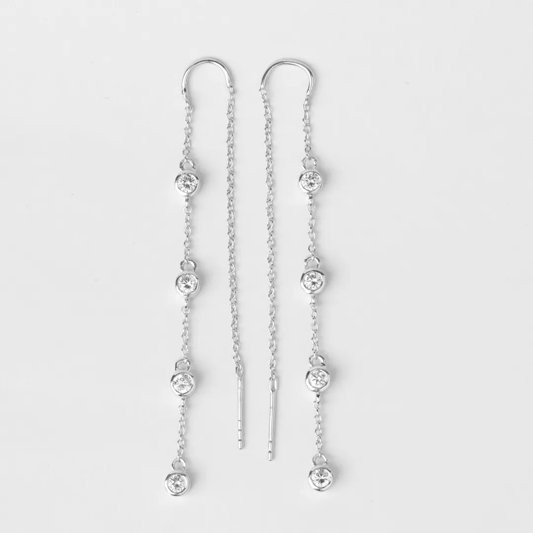 Charming 925 Sterling Silver Earring