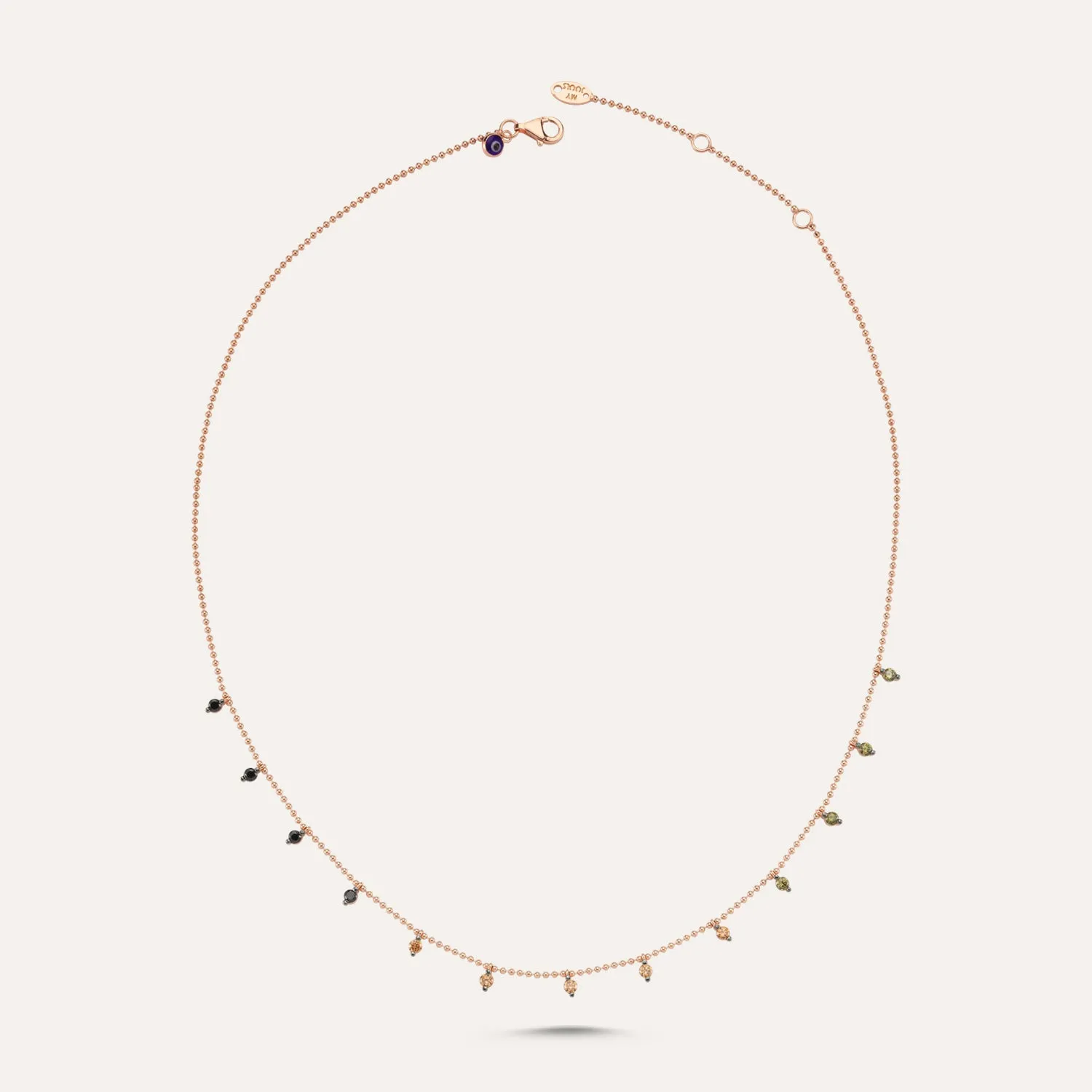 Classic Stone Dot Necklace