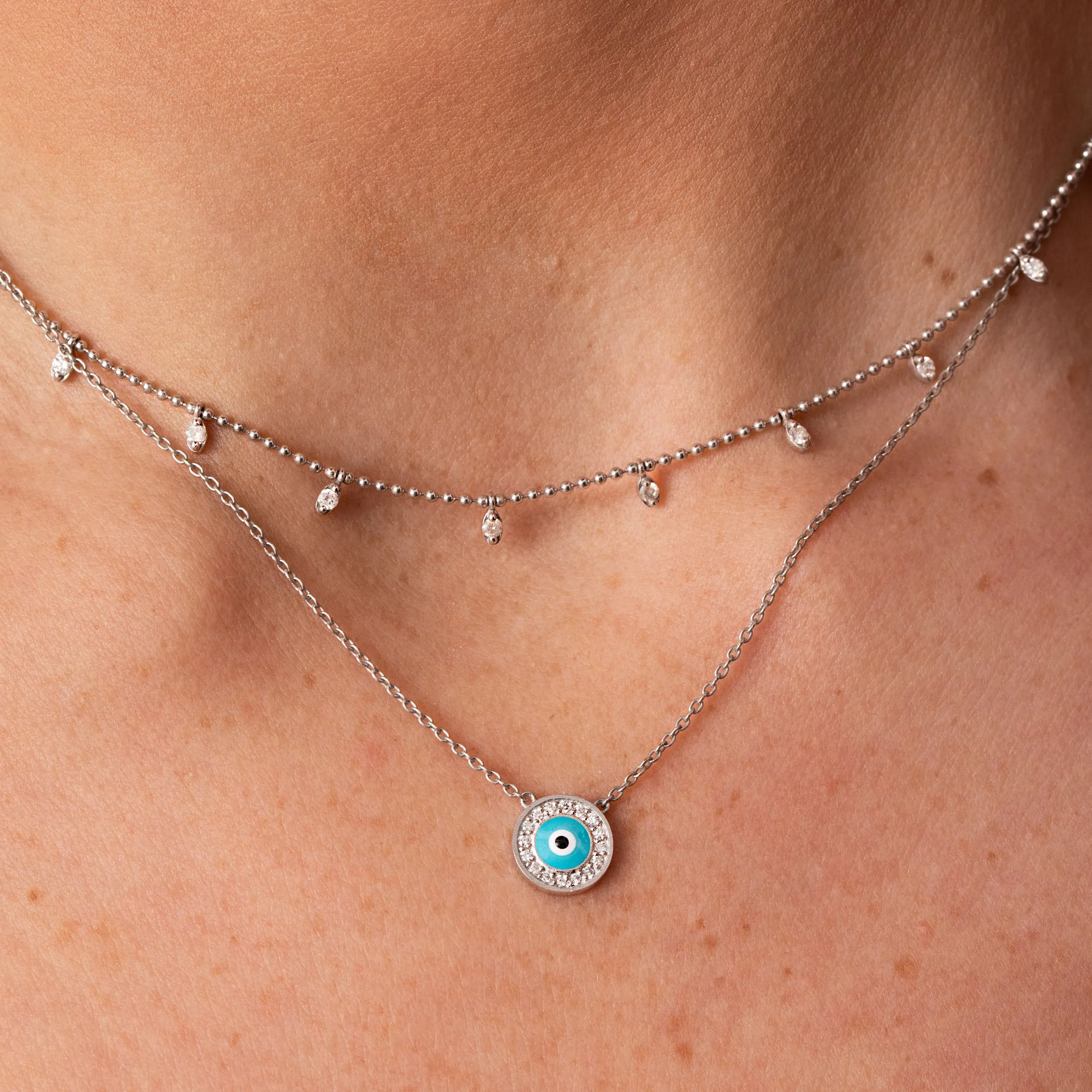 Classic Stone Dot Necklace