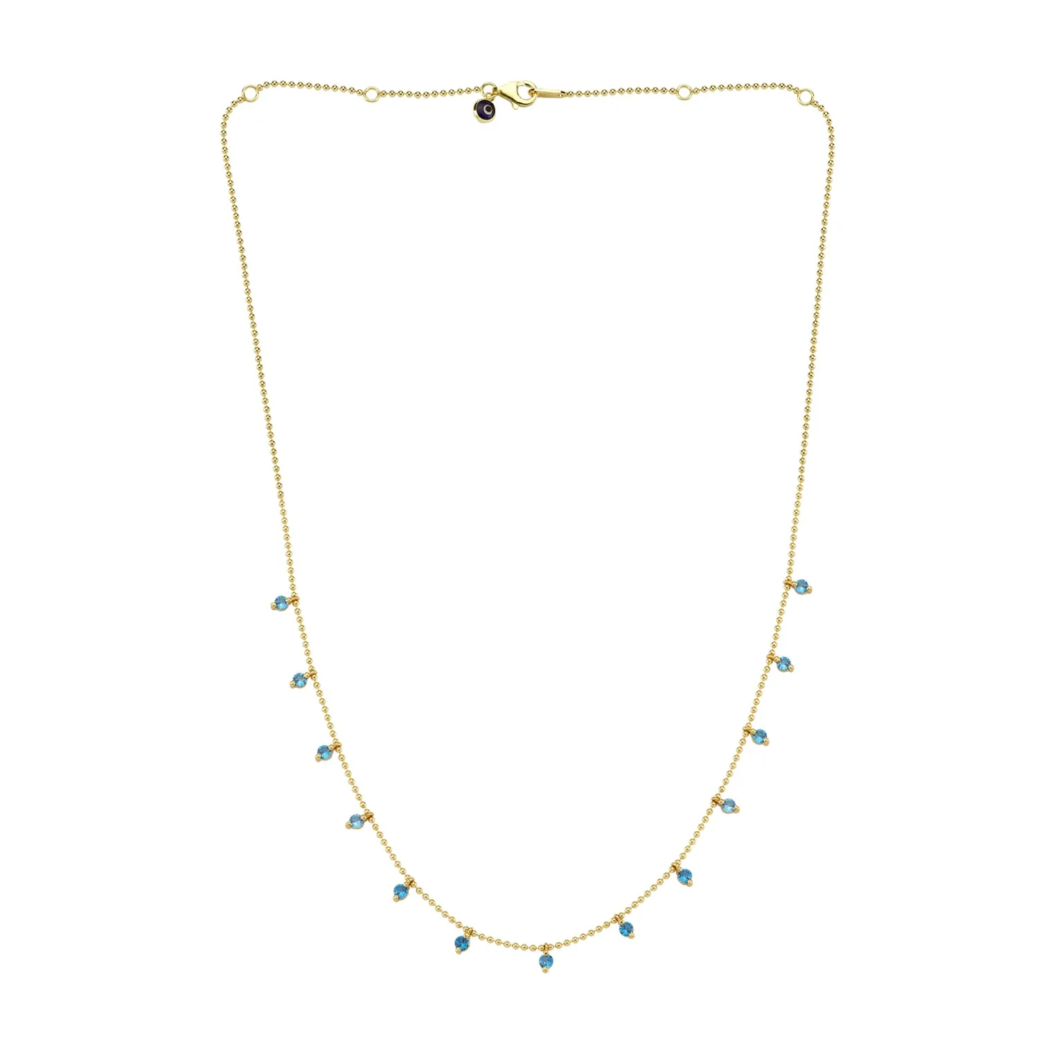 Classic Stone Dot Necklace
