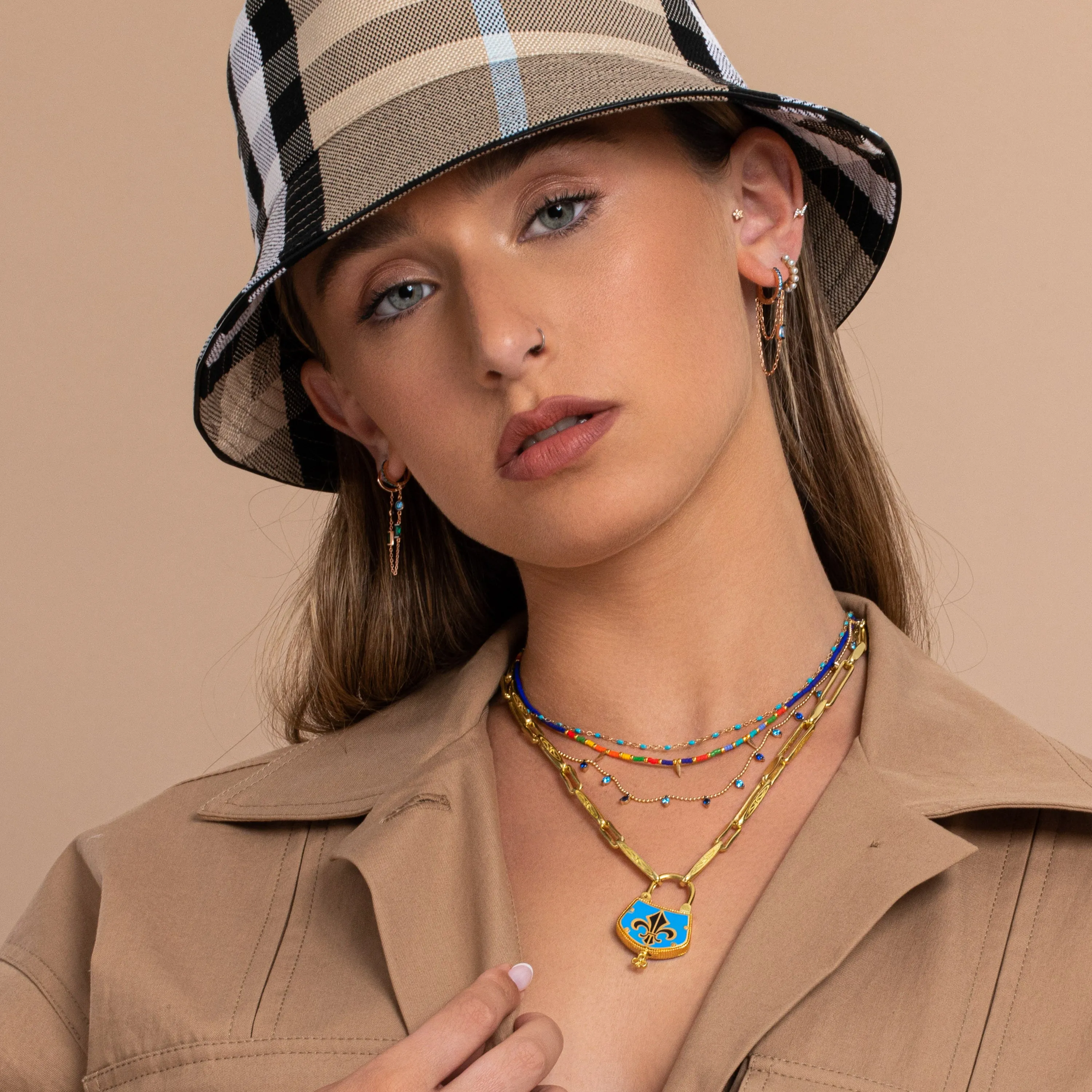 Classic Stone Dot Necklace