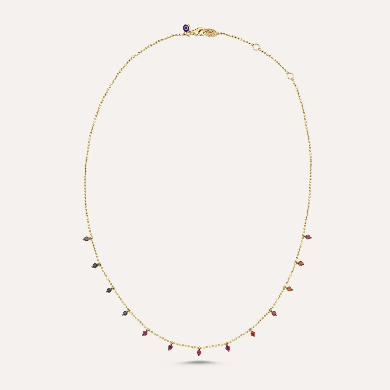 Classic Stone Dot Necklace
