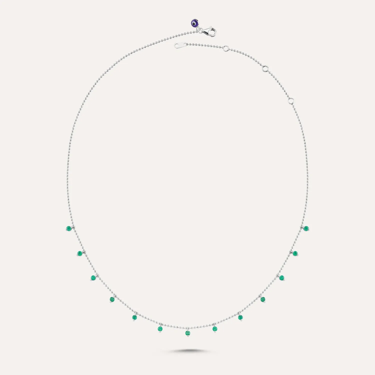 Classic Stone Dot Necklace