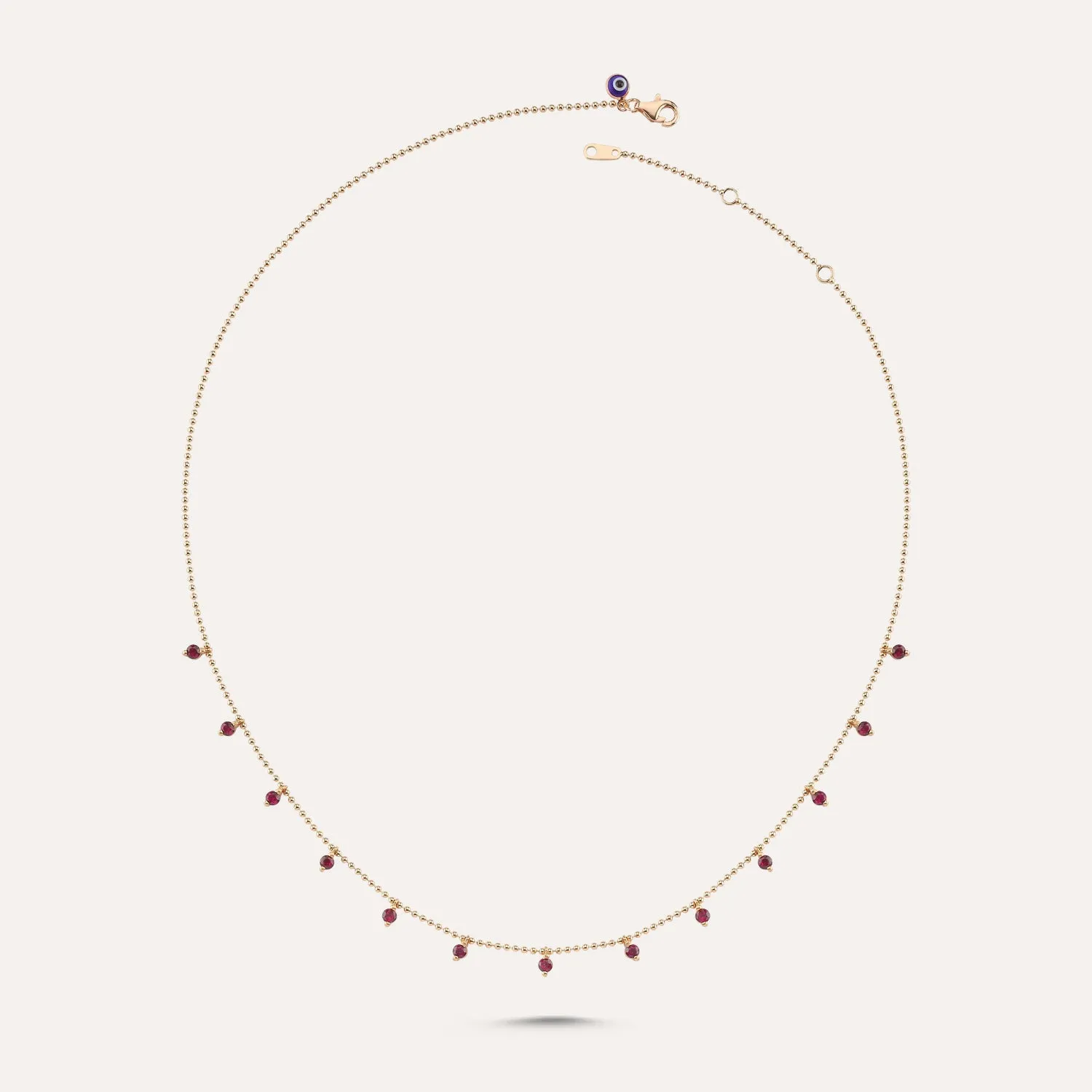 Classic Stone Dot Necklace