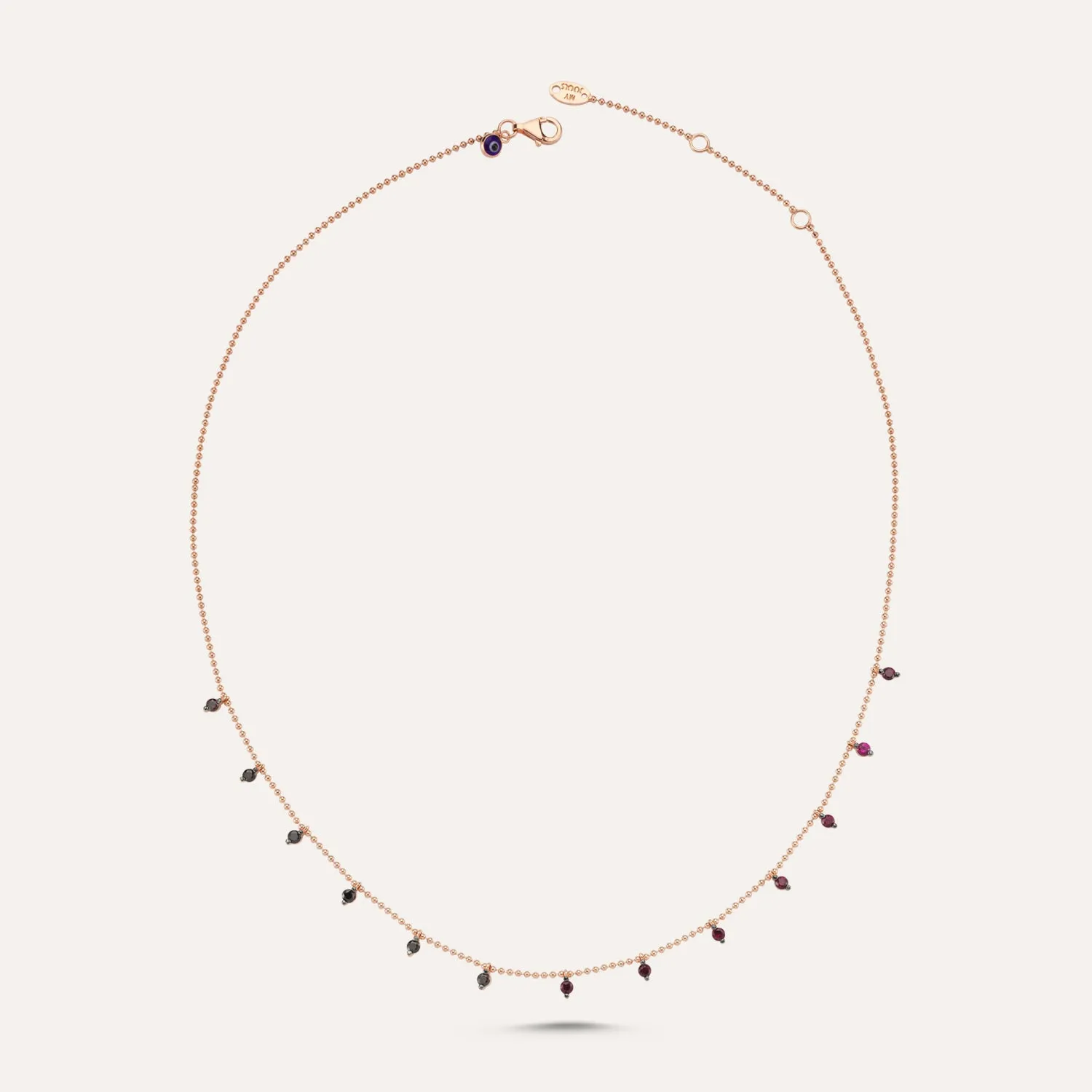 Classic Stone Dot Necklace