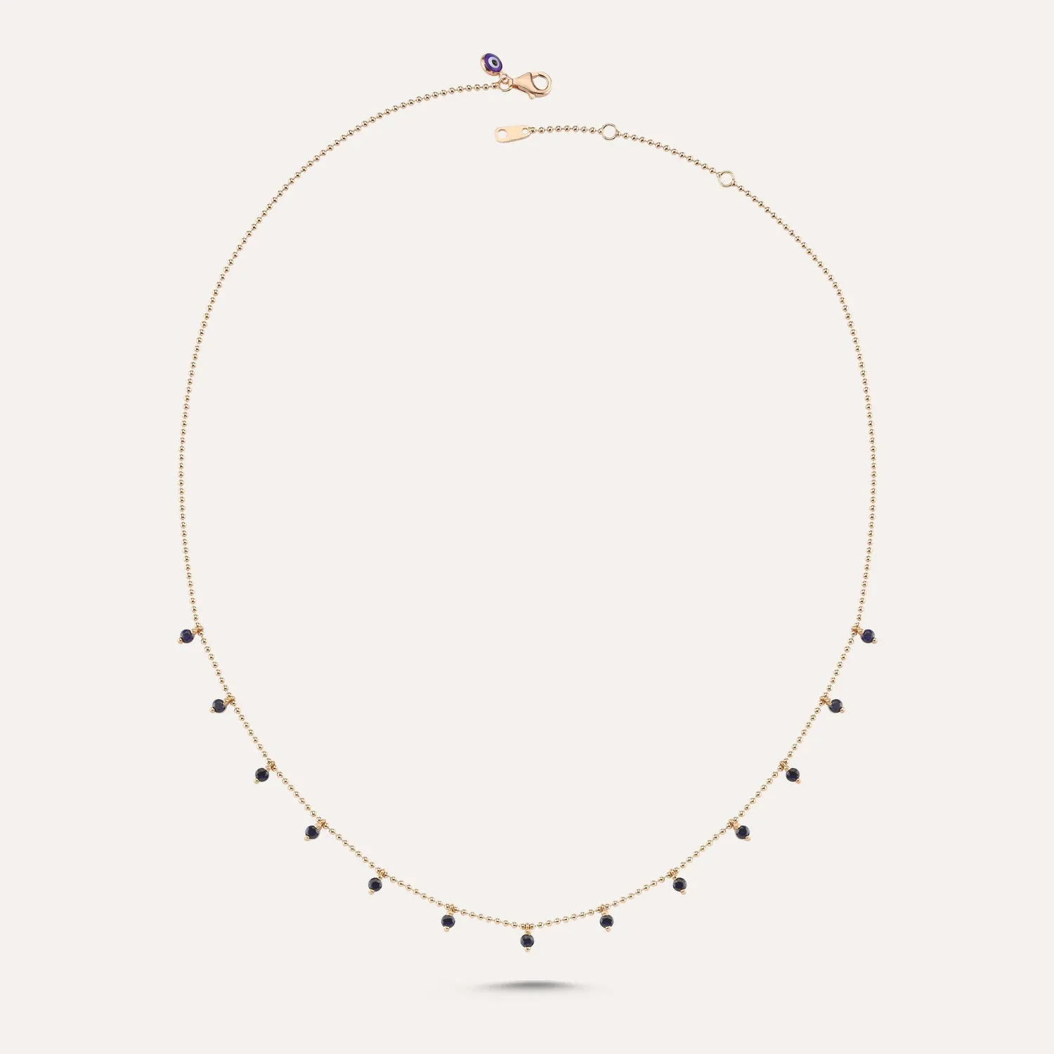 Classic Stone Dot Necklace