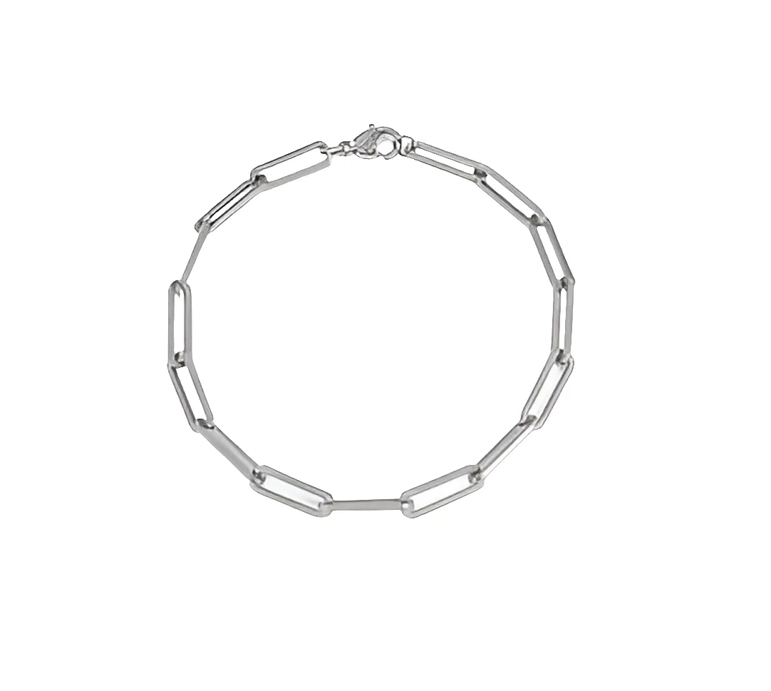 Curb Cuban Link Chain Stainless Steel Bracelets