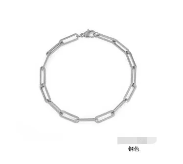 Curb Cuban Link Chain Stainless Steel Bracelets