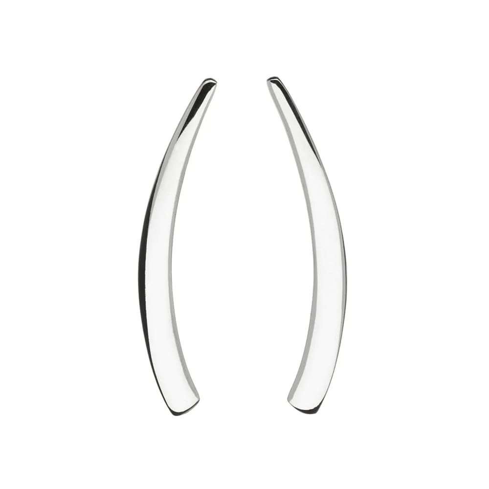 CURVE Long Curve Earrings