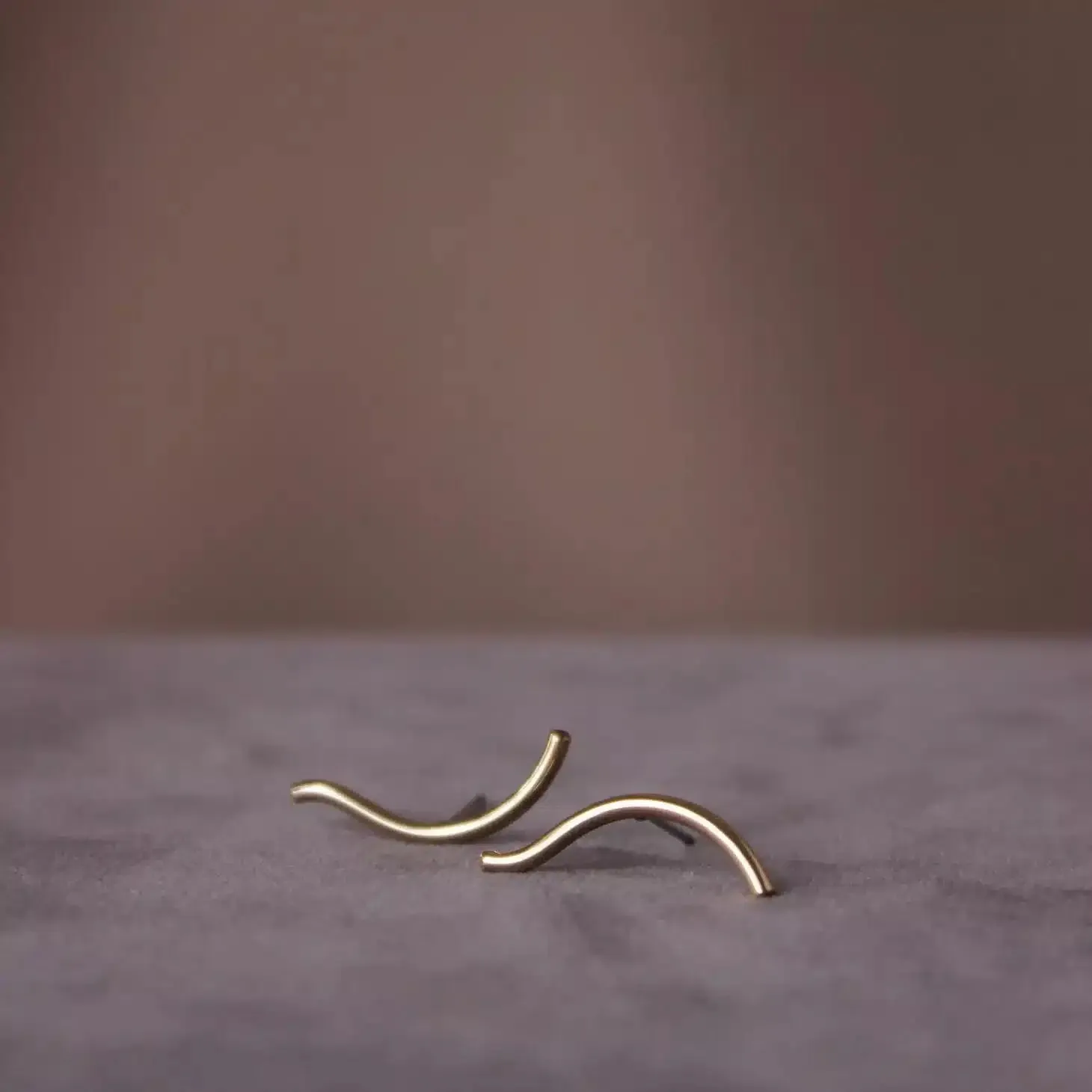 Curve Stud Earrings