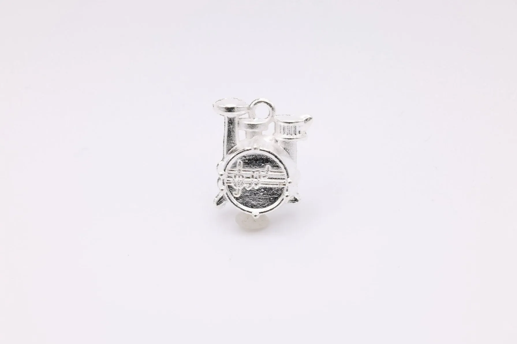 Drum Set Charm, 925 Sterling Silver, 614