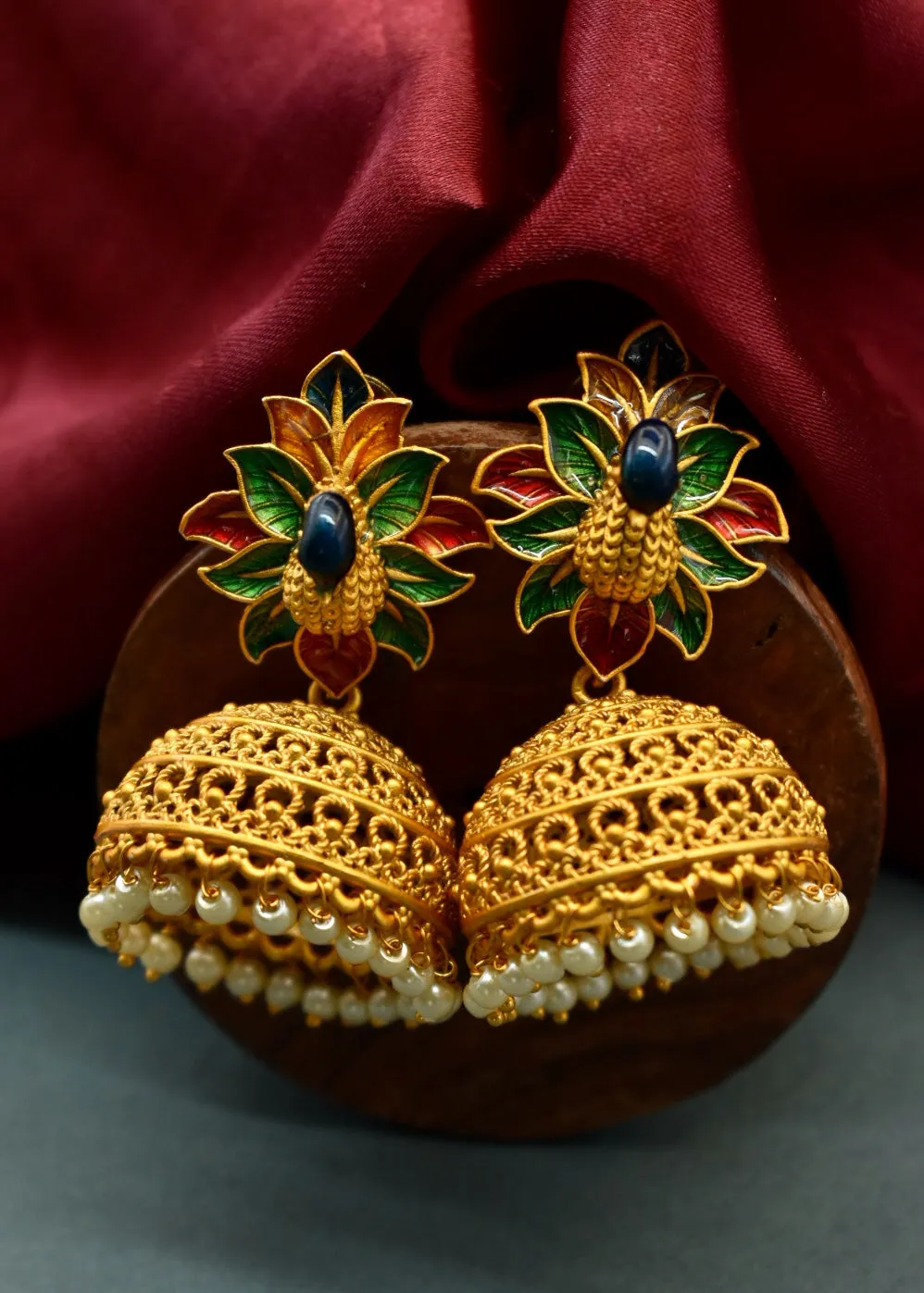 ELEGANCE PEACOCK JHUMKI