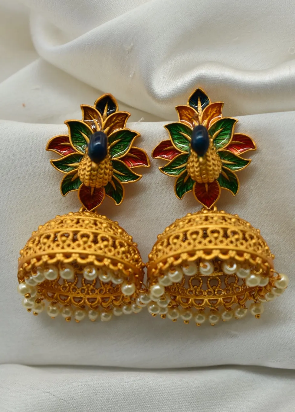 ELEGANCE PEACOCK JHUMKI