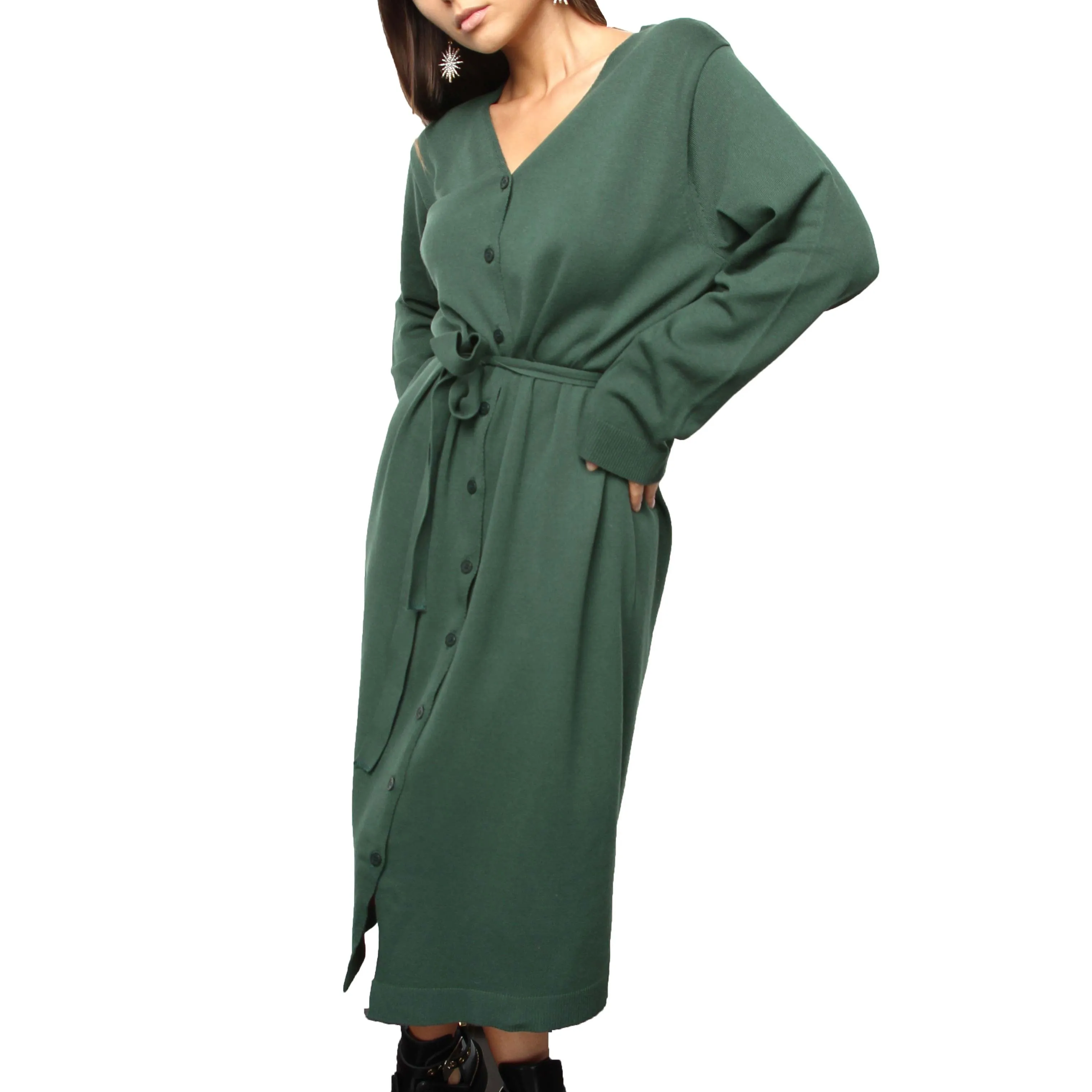 Emerald Knit Dress
