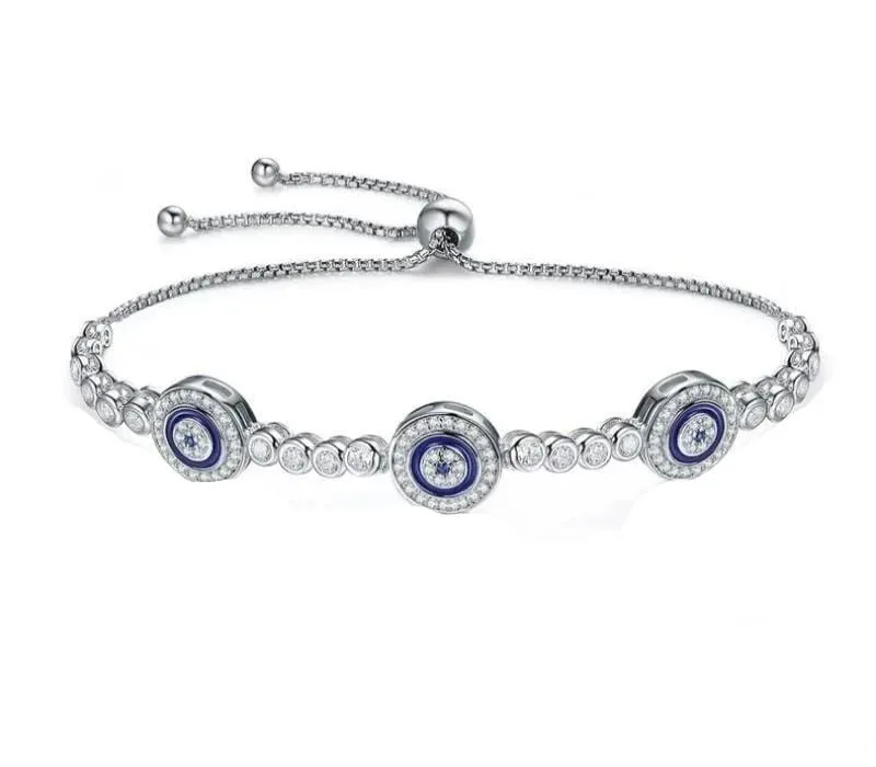 Evil Eye Tennis Bracelet