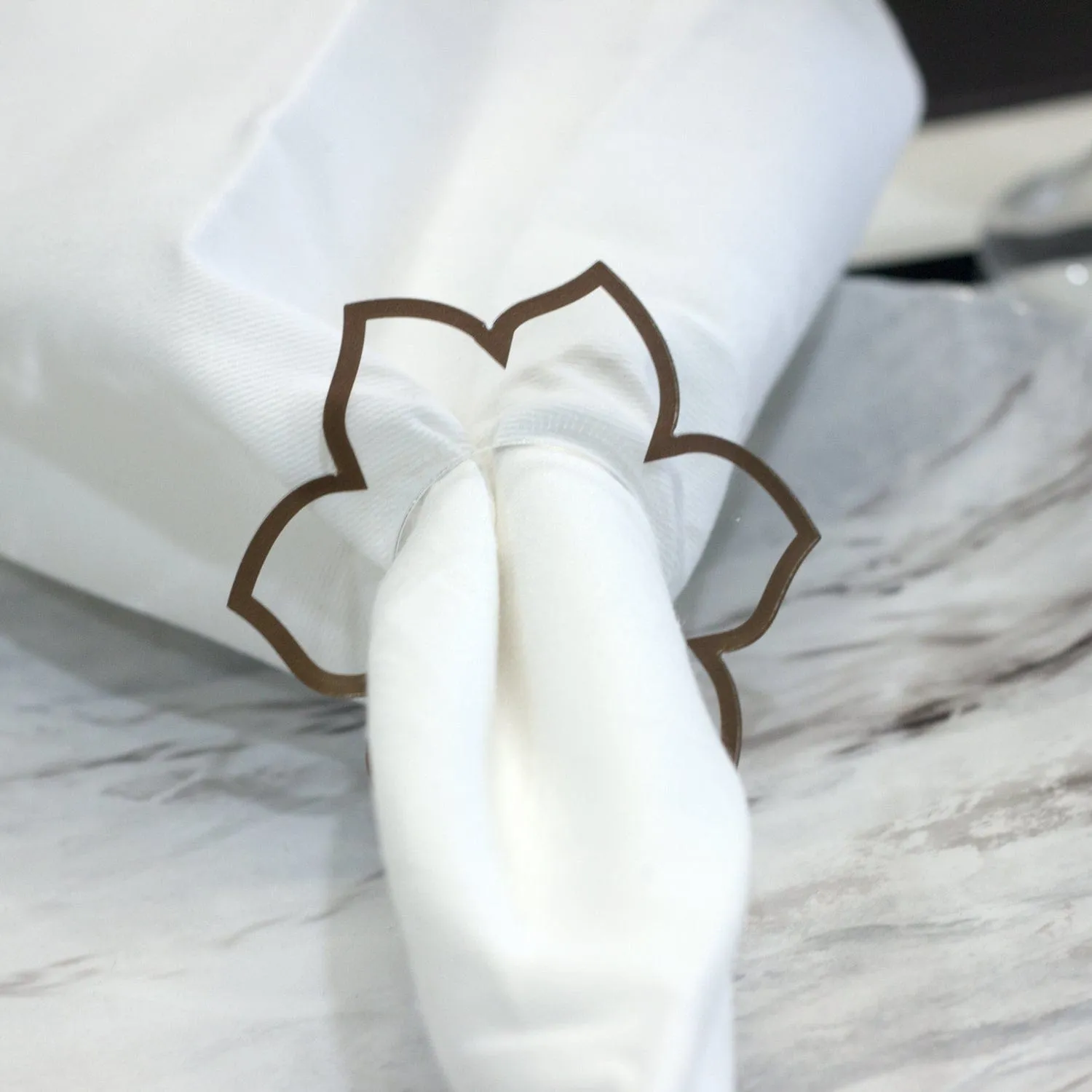 Flower Napkin Rings