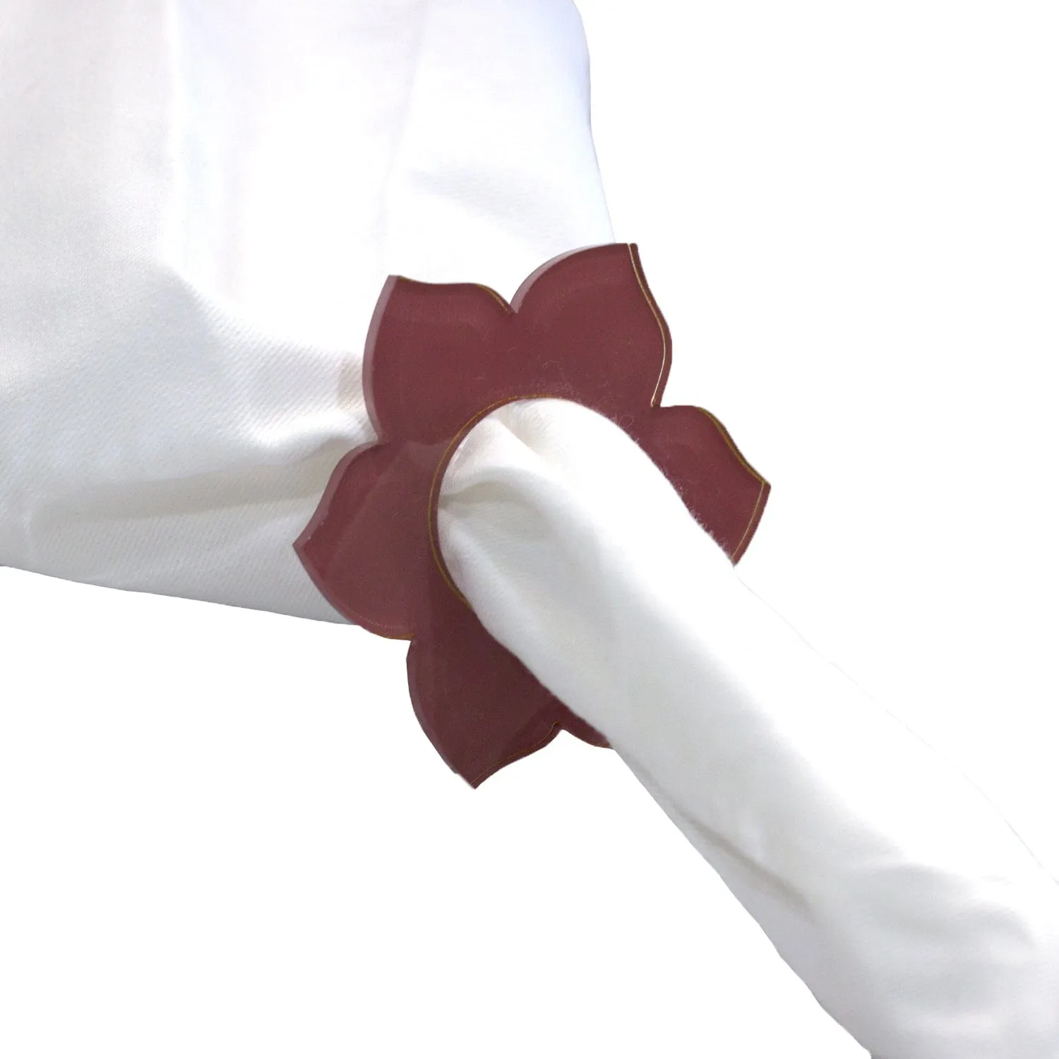 Flower Napkin Rings