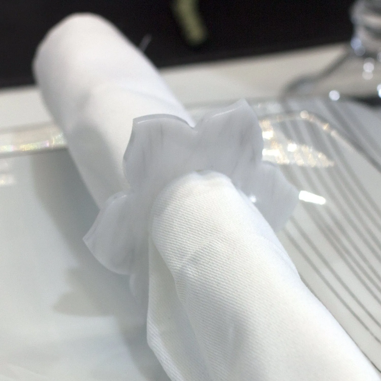 Flower Napkin Rings