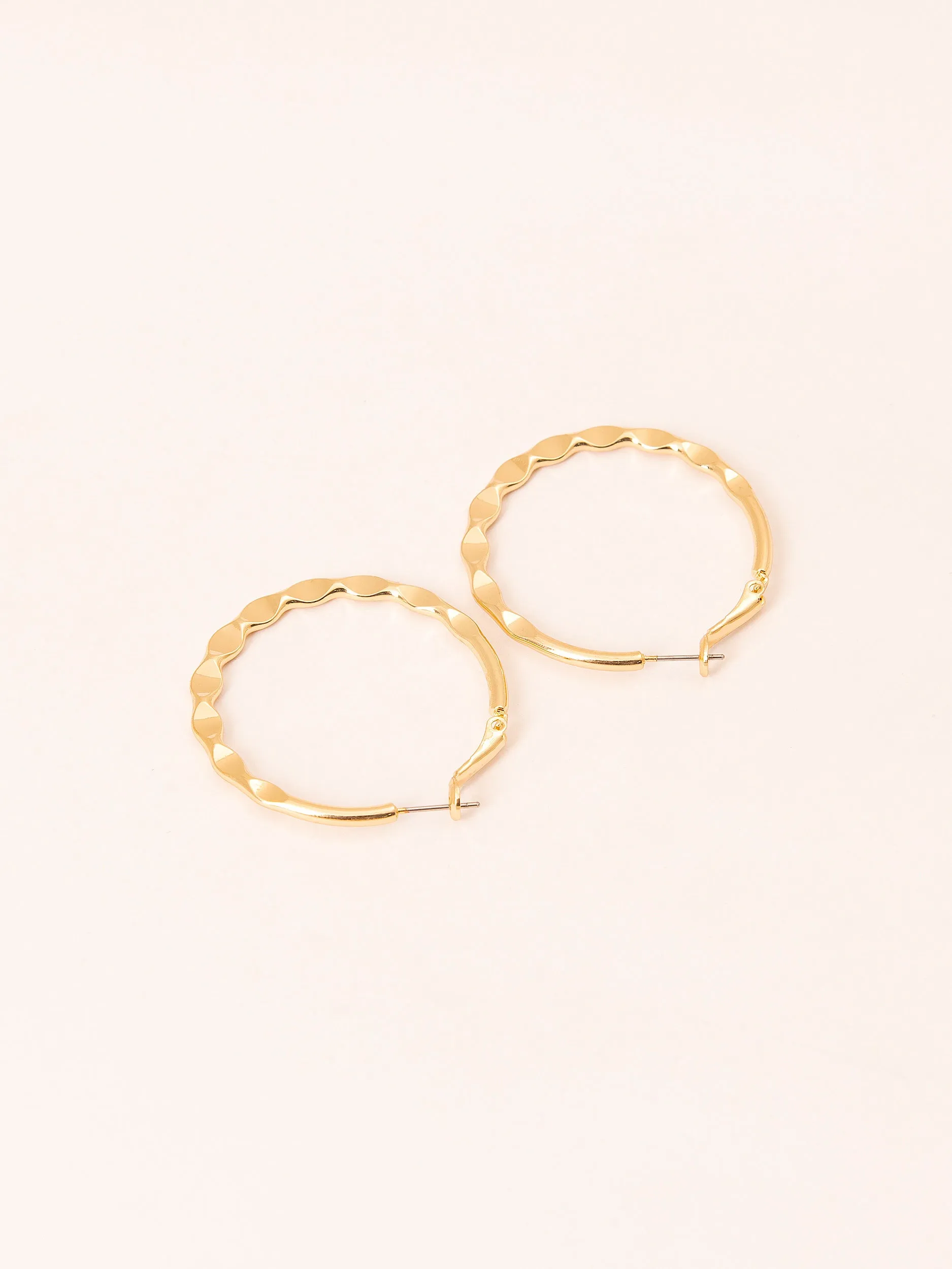Funky Hoop Earrings