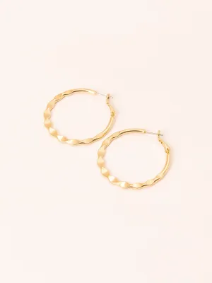 Funky Hoop Earrings