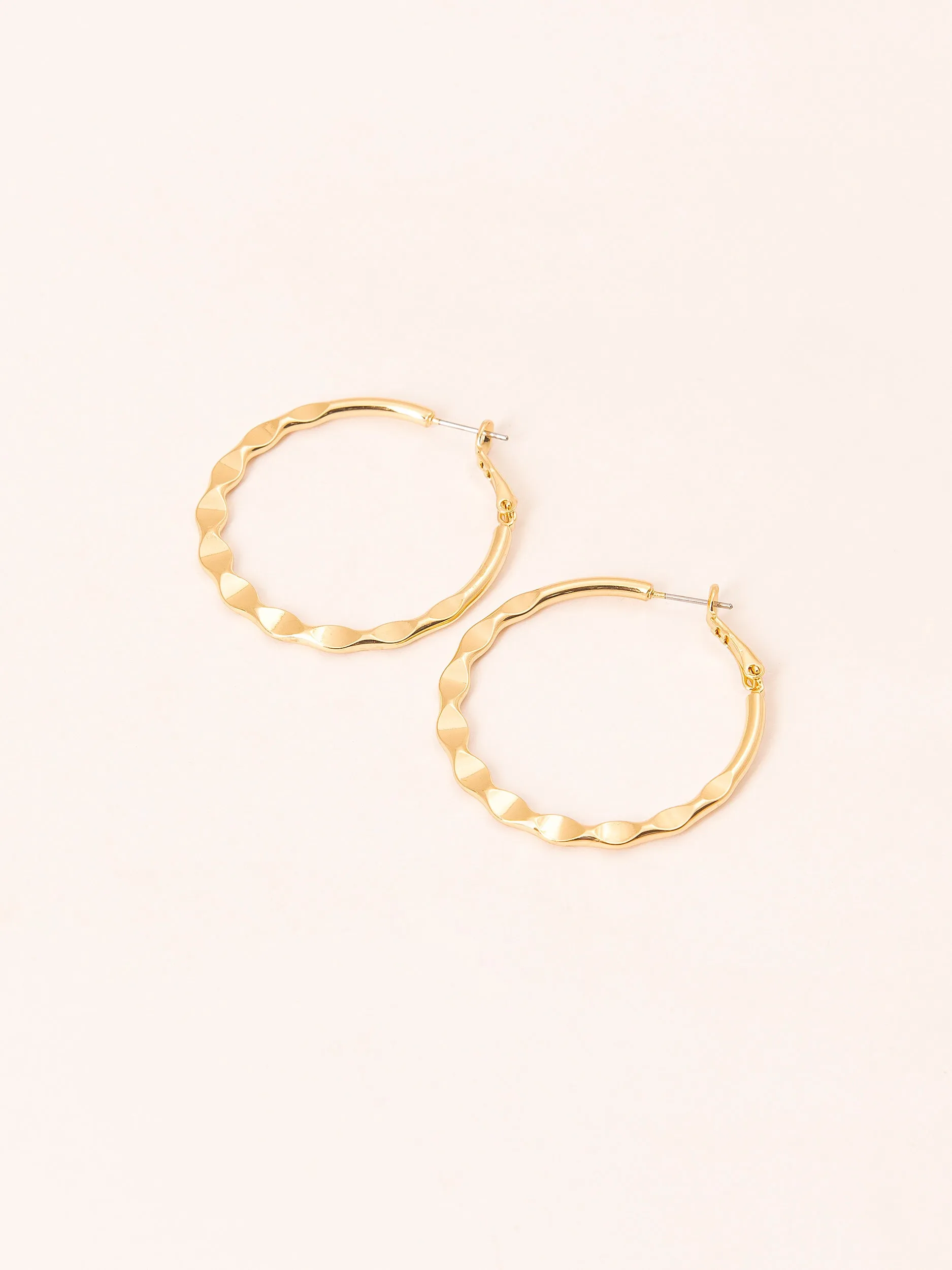 Funky Hoop Earrings