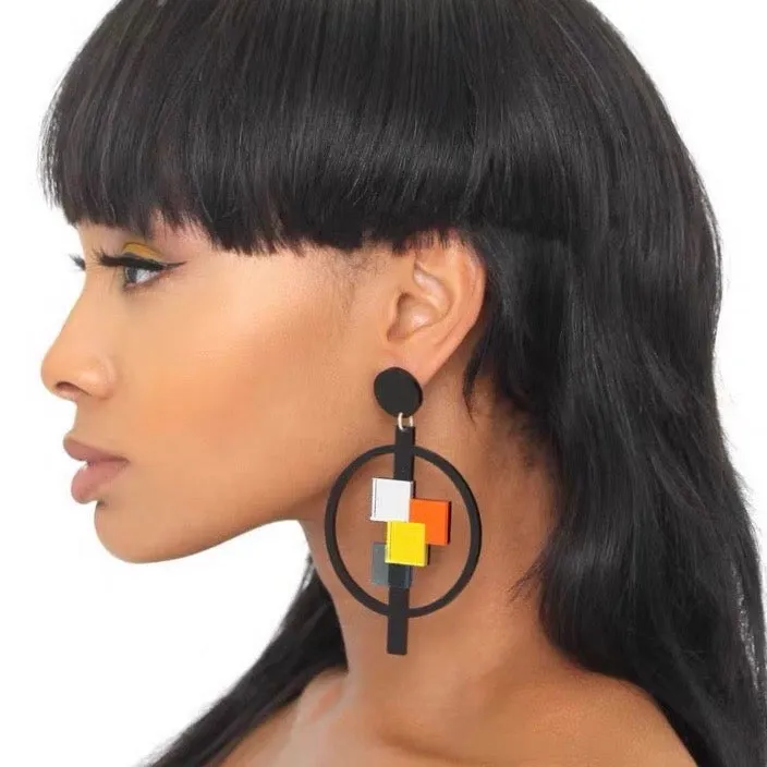 Geometry Shape Earrings