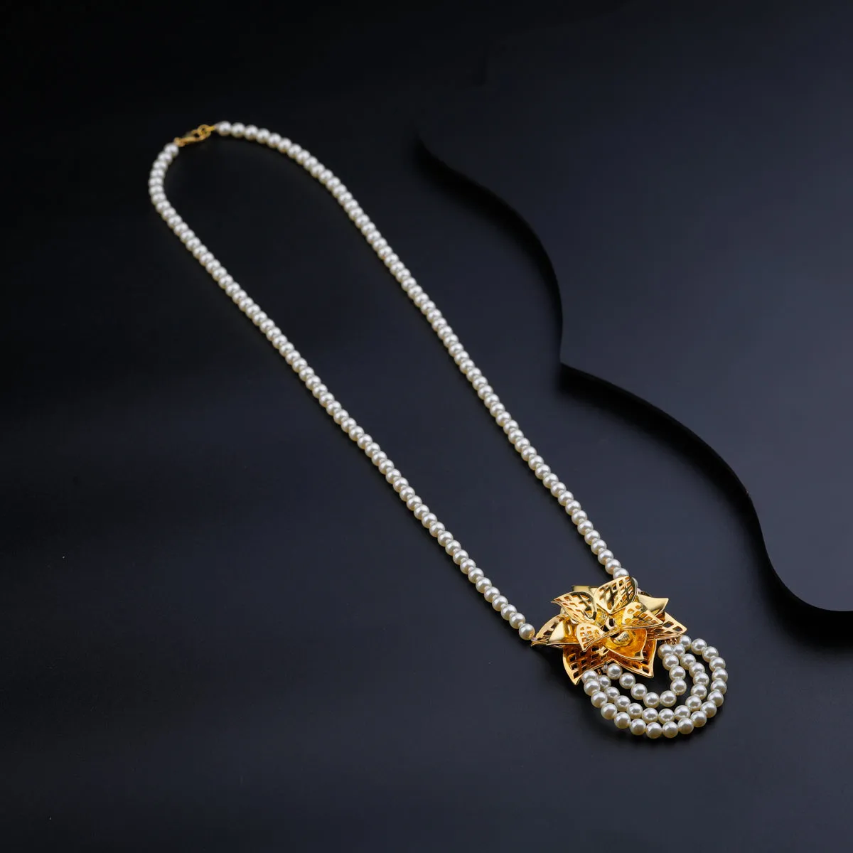 Godavari Necklace Gold Plated