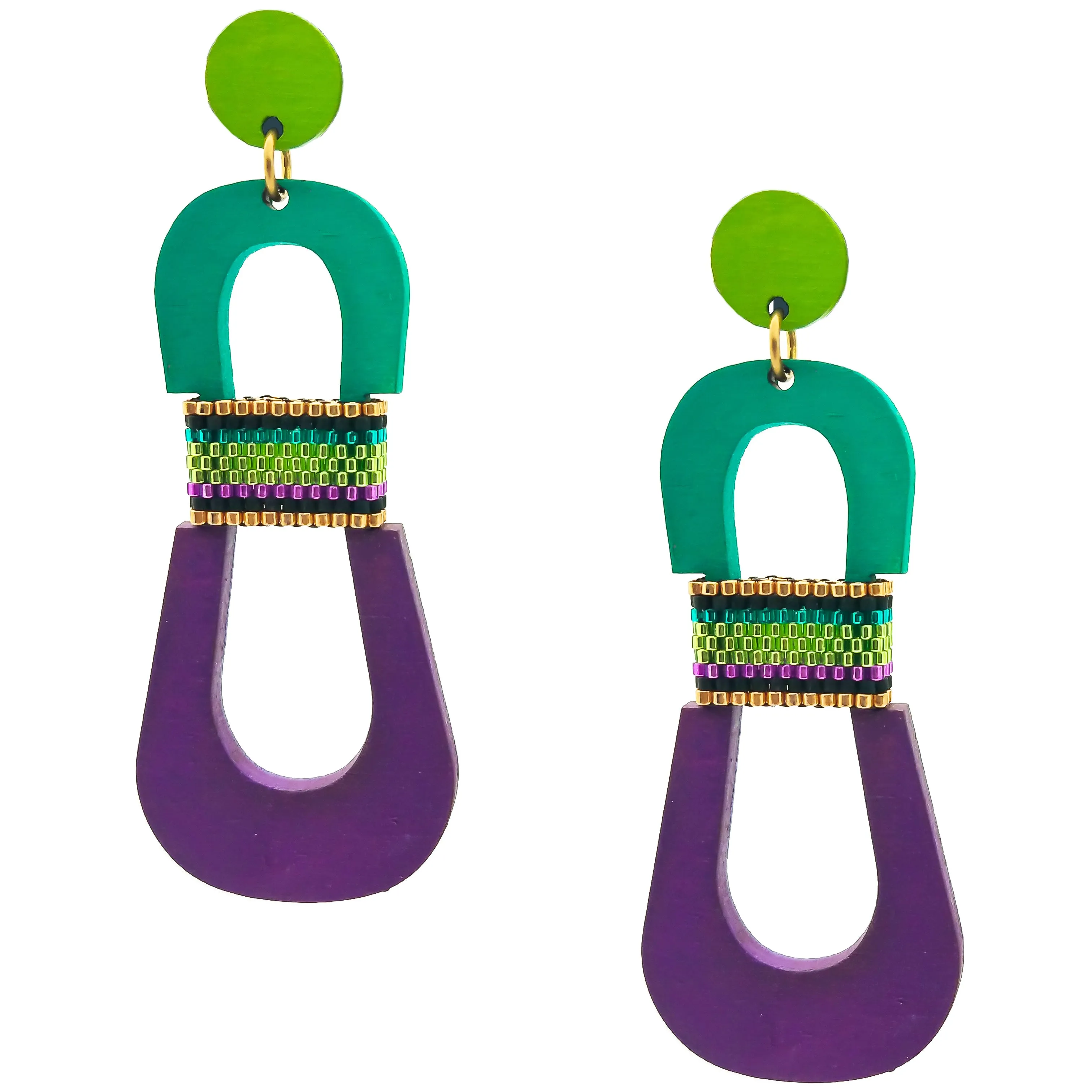 HOURGLASS EARRINGS | SALTWATER