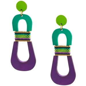 HOURGLASS EARRINGS | SALTWATER