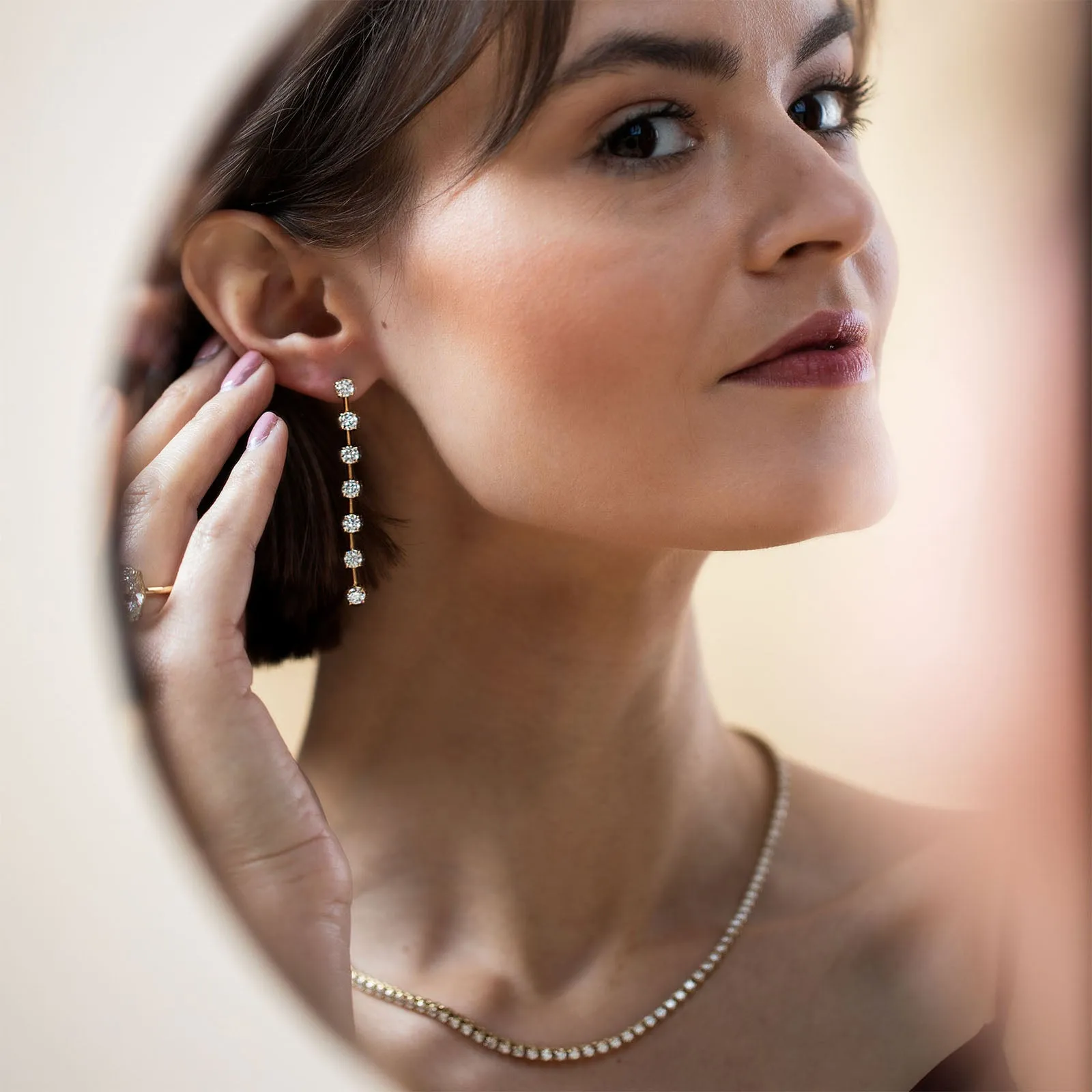 Interval Drop Earrings