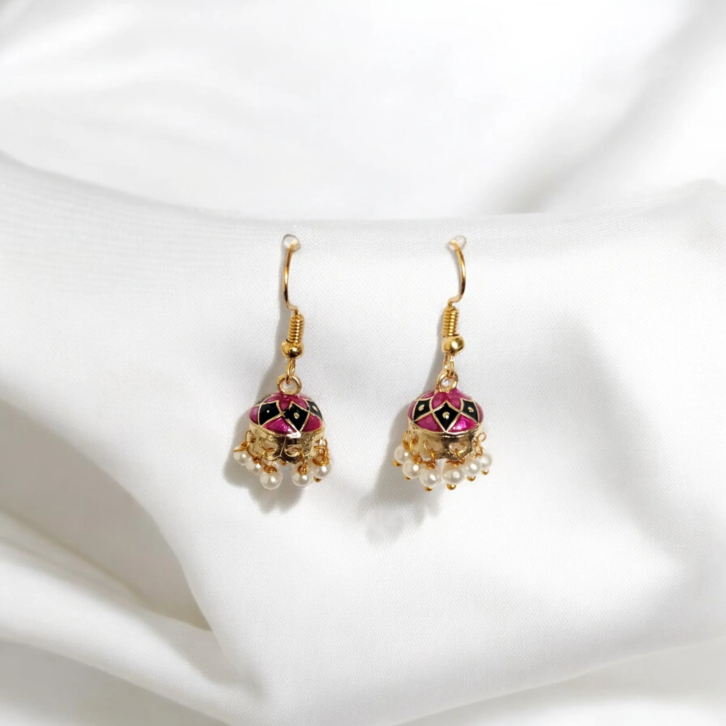 Jewelestia Petite Charm Jhumkas