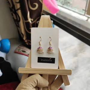 Jewelestia Petite Charm Jhumkas