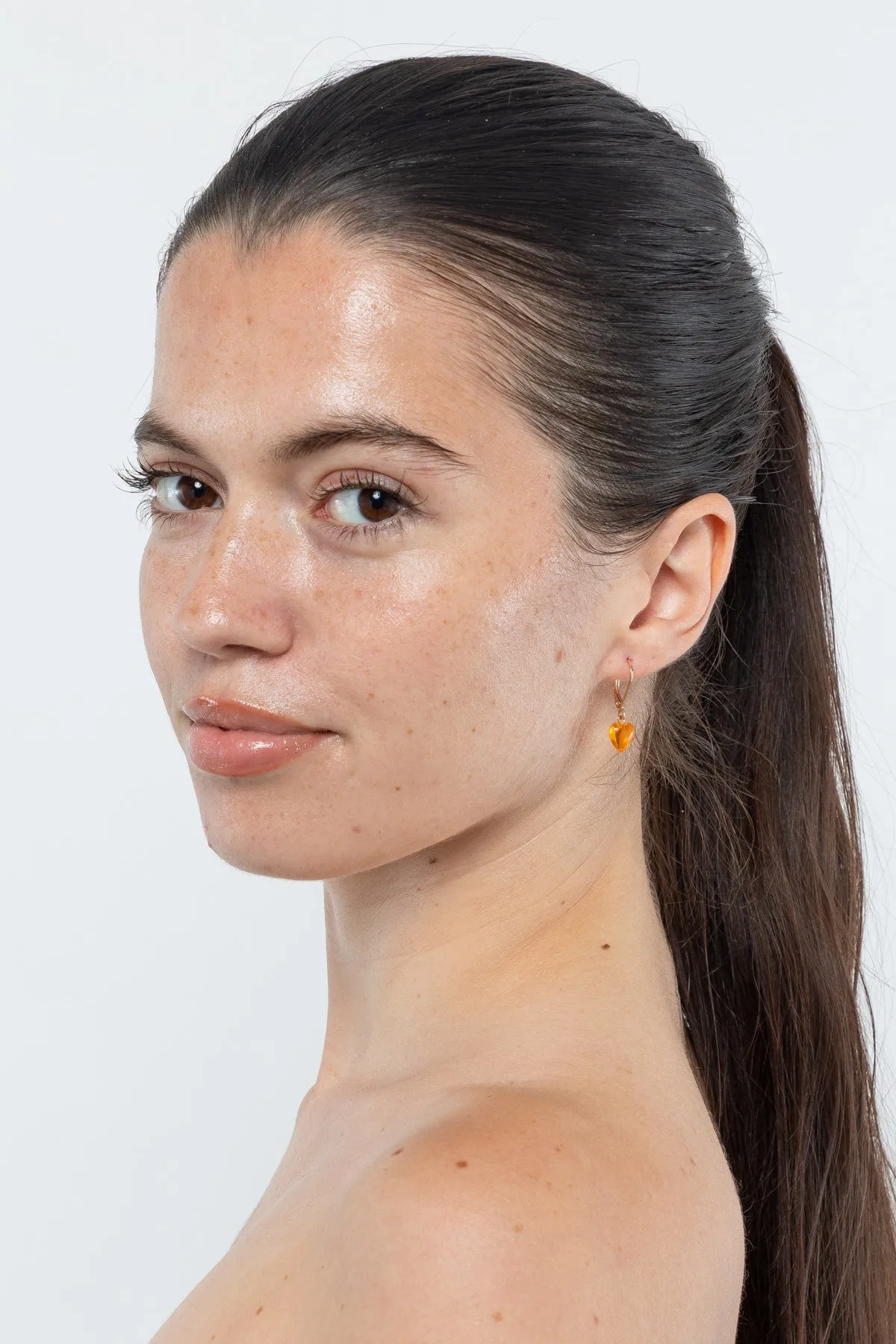 JWLJH - Jelly Heart Drop Earrings