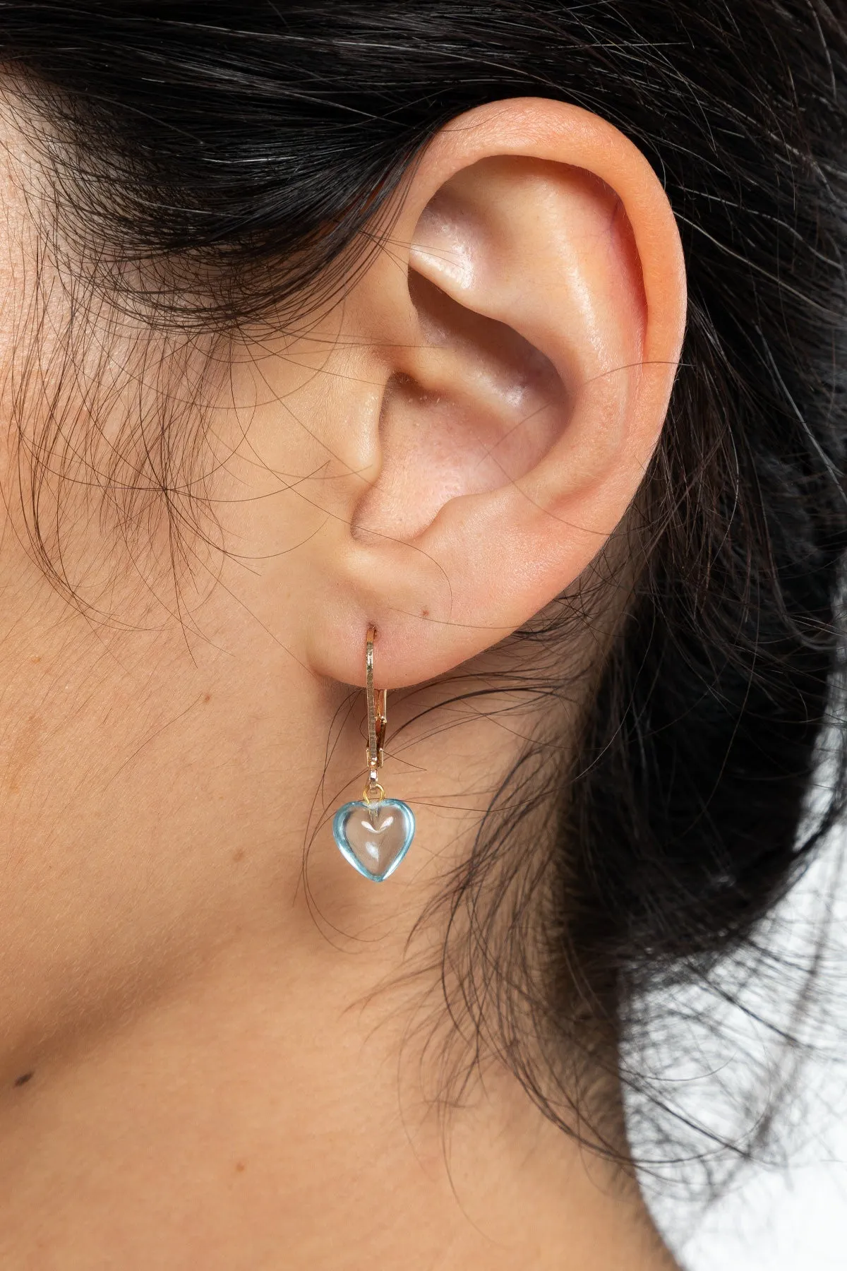 JWLJH - Jelly Heart Drop Earrings