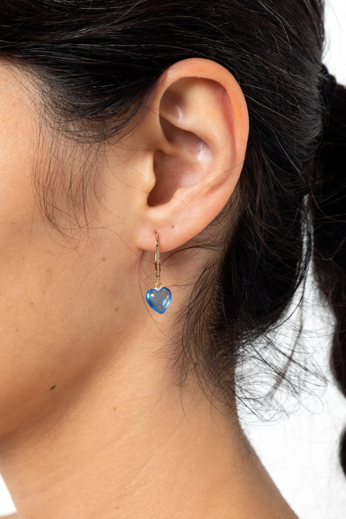JWLJH - Jelly Heart Drop Earrings