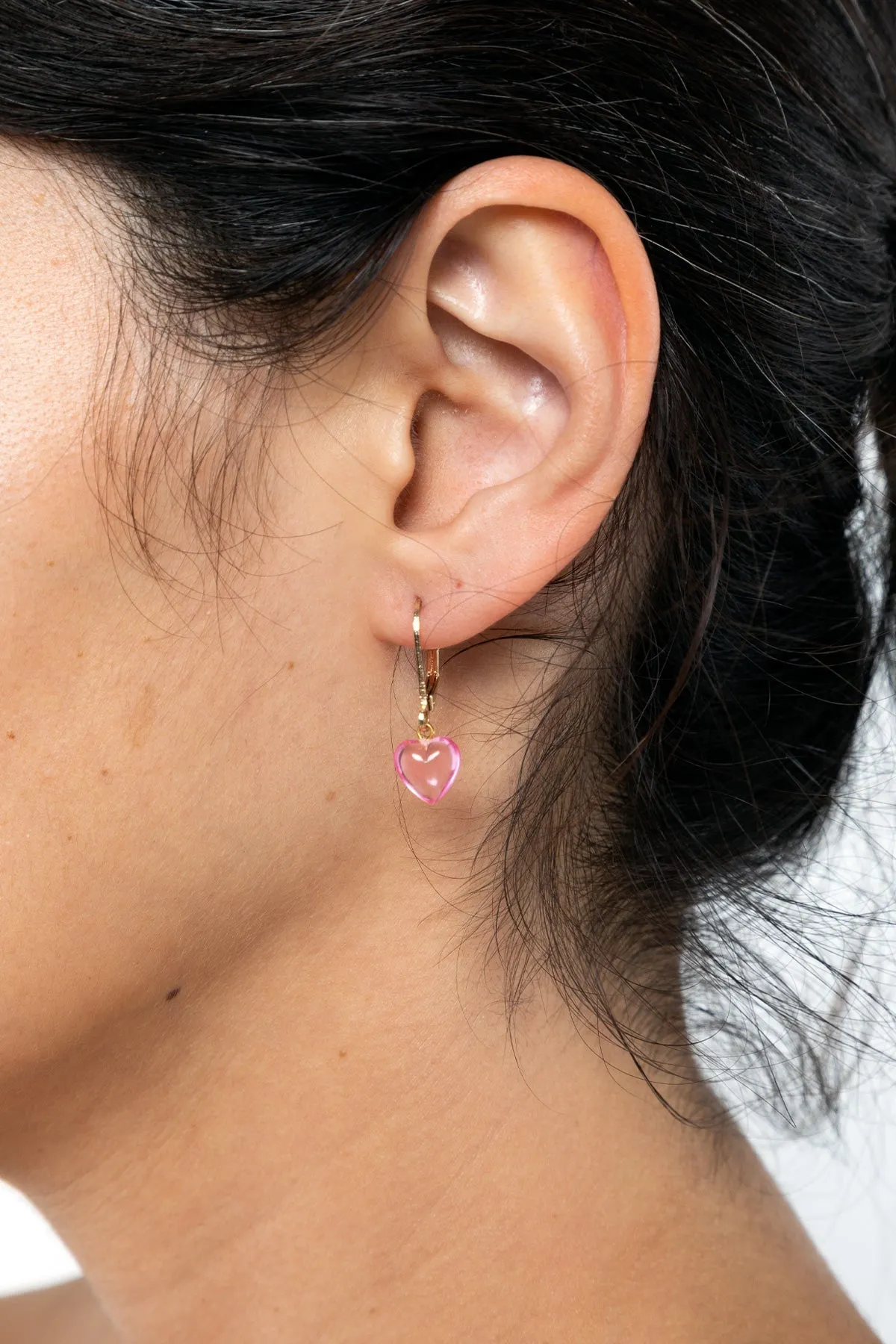 JWLJH - Jelly Heart Drop Earrings