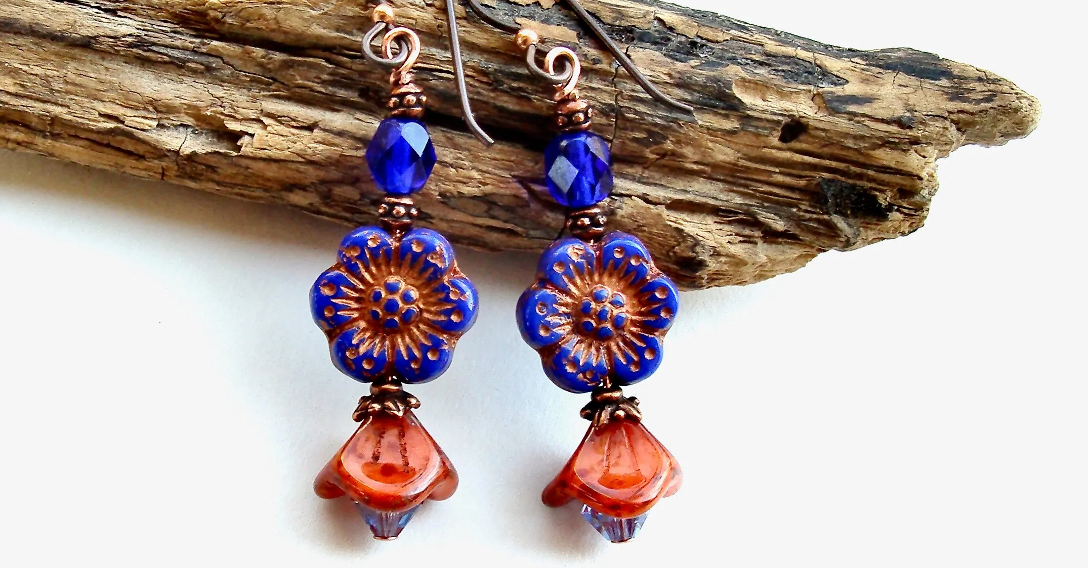 Kismet: Boho Flower Earrings