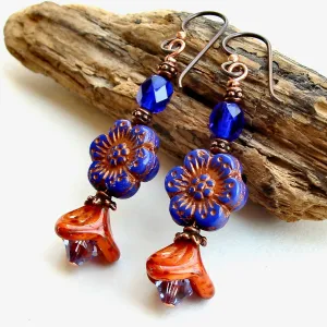 Kismet: Boho Flower Earrings