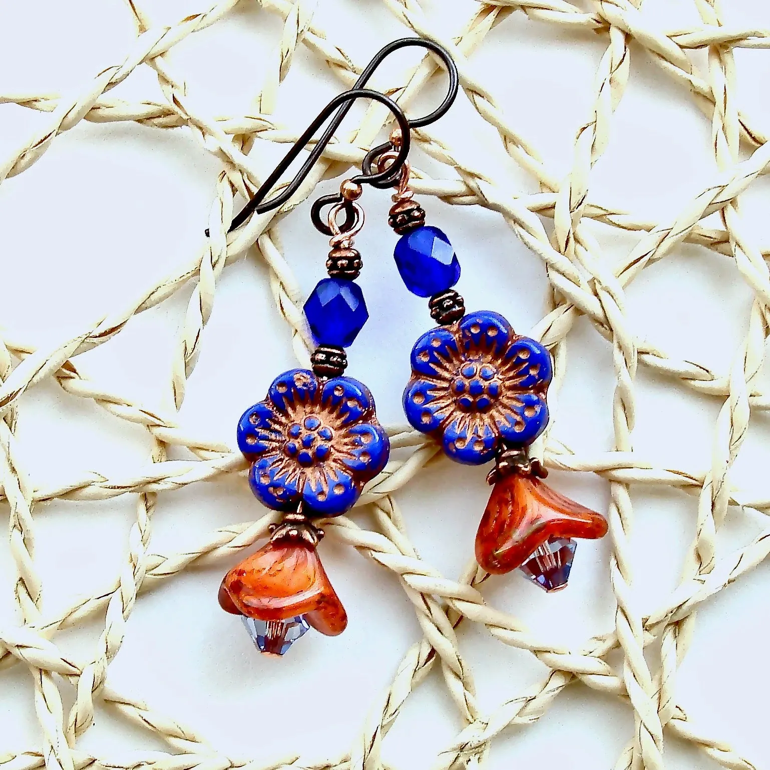 Kismet: Boho Flower Earrings