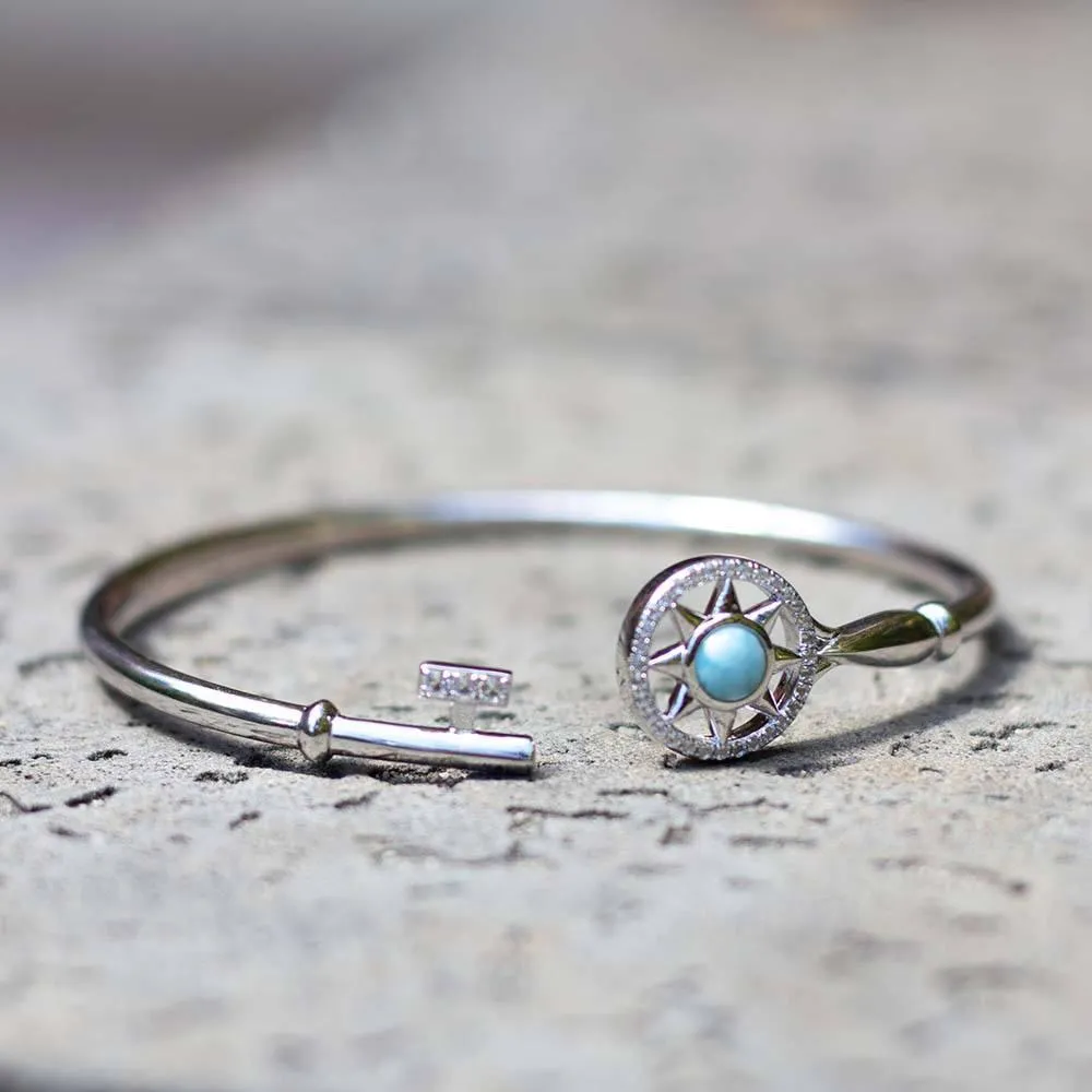 Larimar Unlock Adventure Sleek Bangle