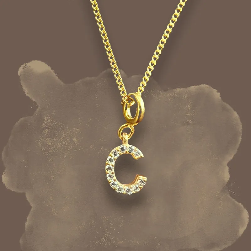 Letter Pendant - C