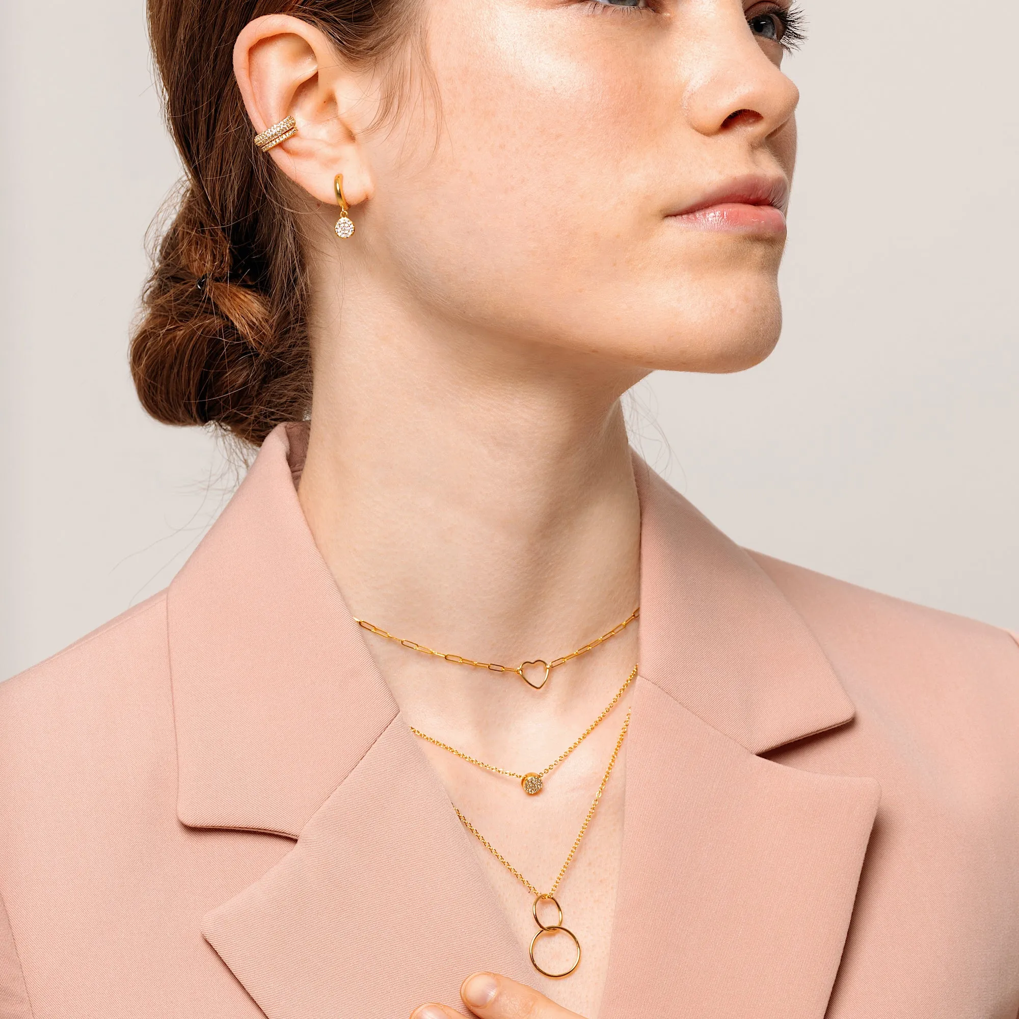 Links of Love Dangle Necklace