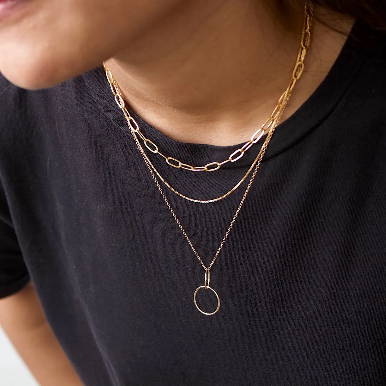 Links of Love Dangle Necklace