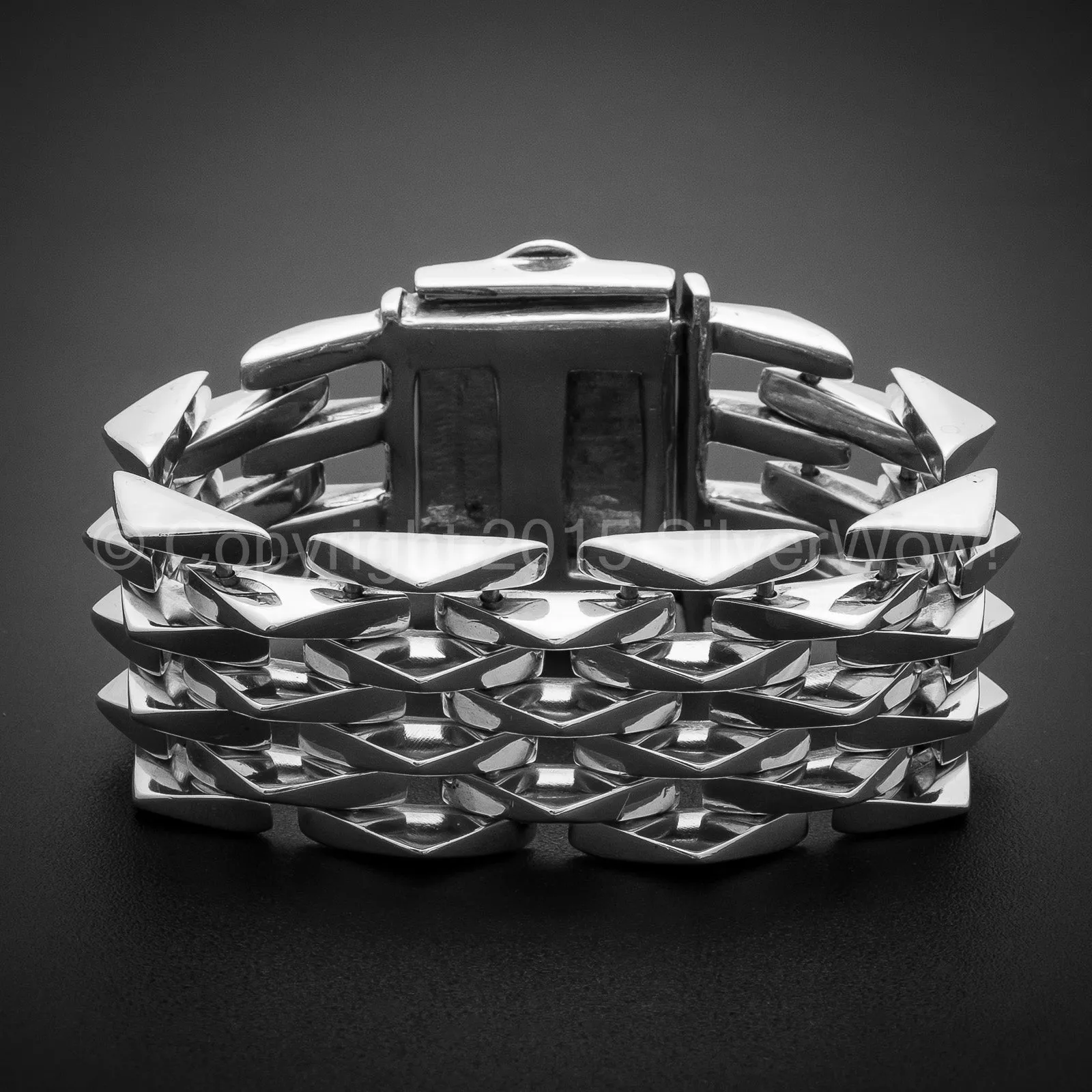 Mens Heavy SPIKE Bracelet