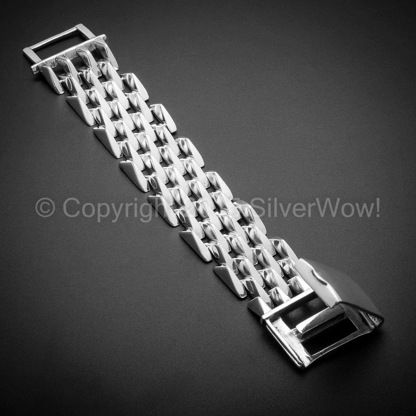 Mens Heavy SPIKE Bracelet